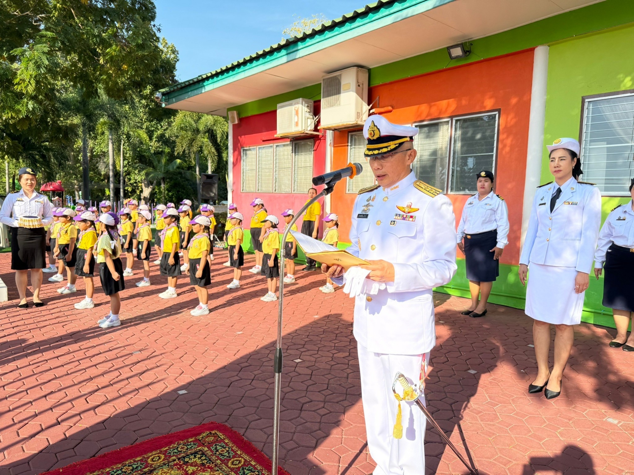 โรงเรียนกองทัพบกอุปถัมภ์ อนุบาลค่ายนวมินทราชินี จัดกิจกรรมวันชาติและวันพ่อแห่งชาติ 2567